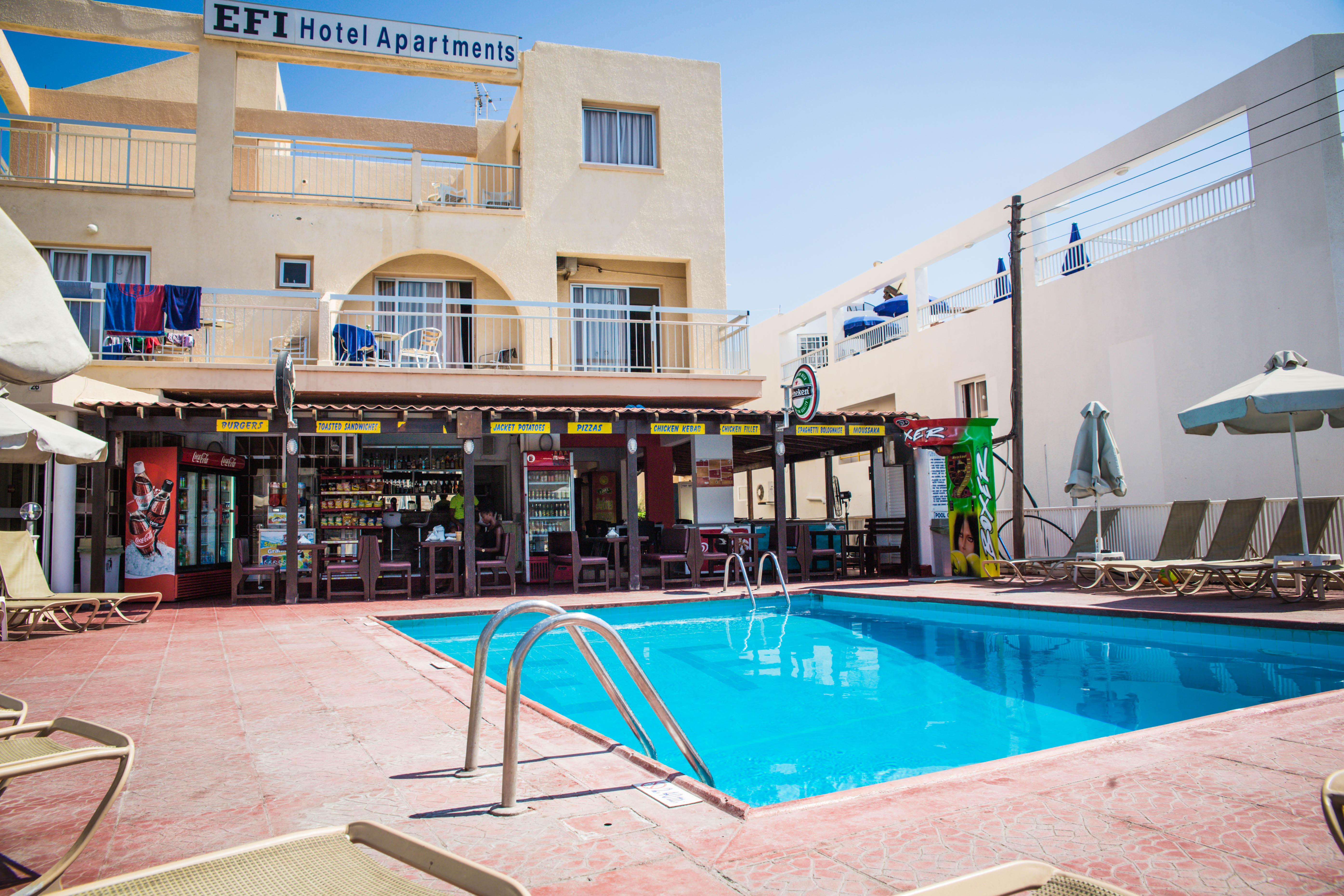Efi Hotel Apts Ayia Napa Exteriér fotografie