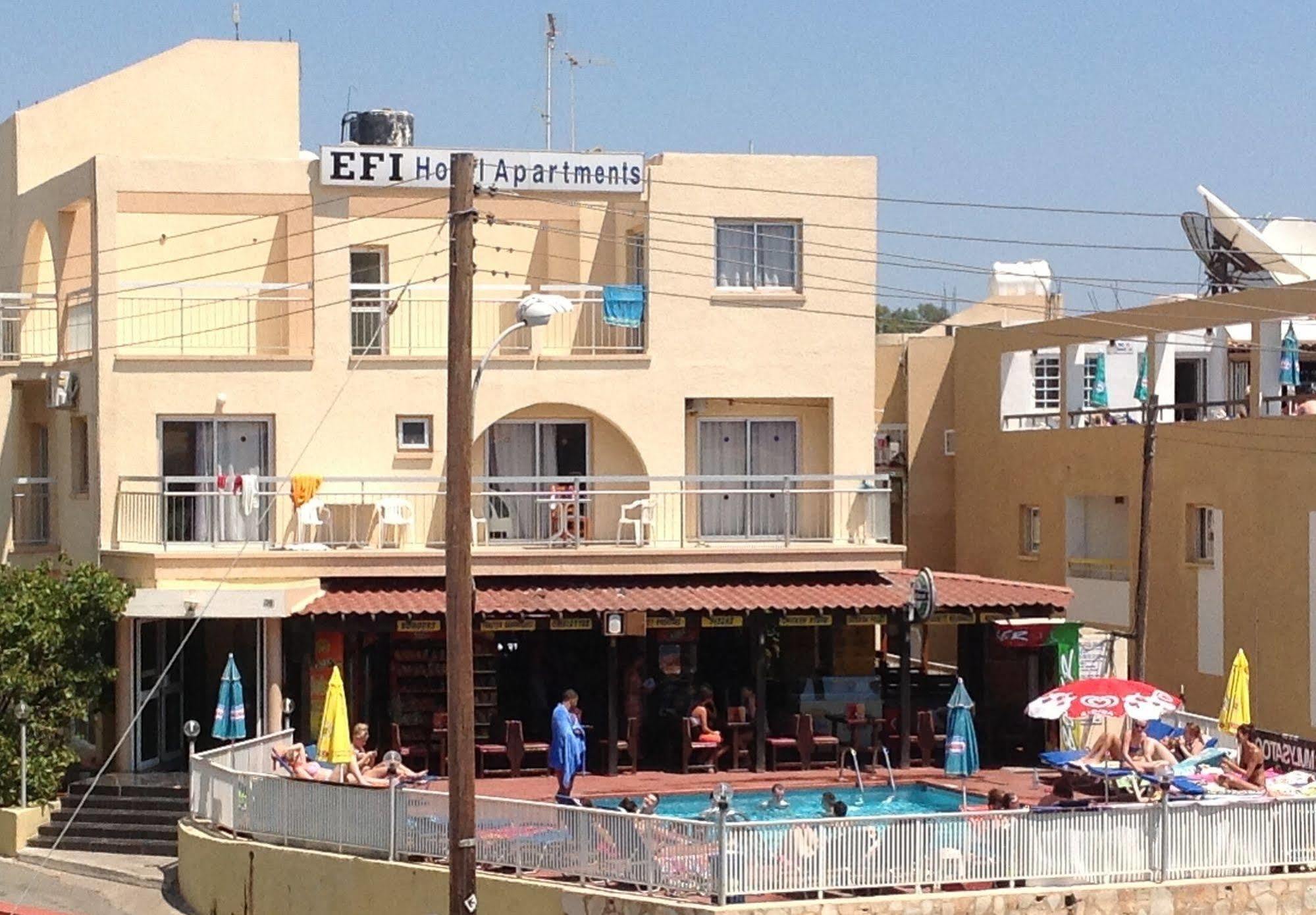 Efi Hotel Apts Ayia Napa Exteriér fotografie